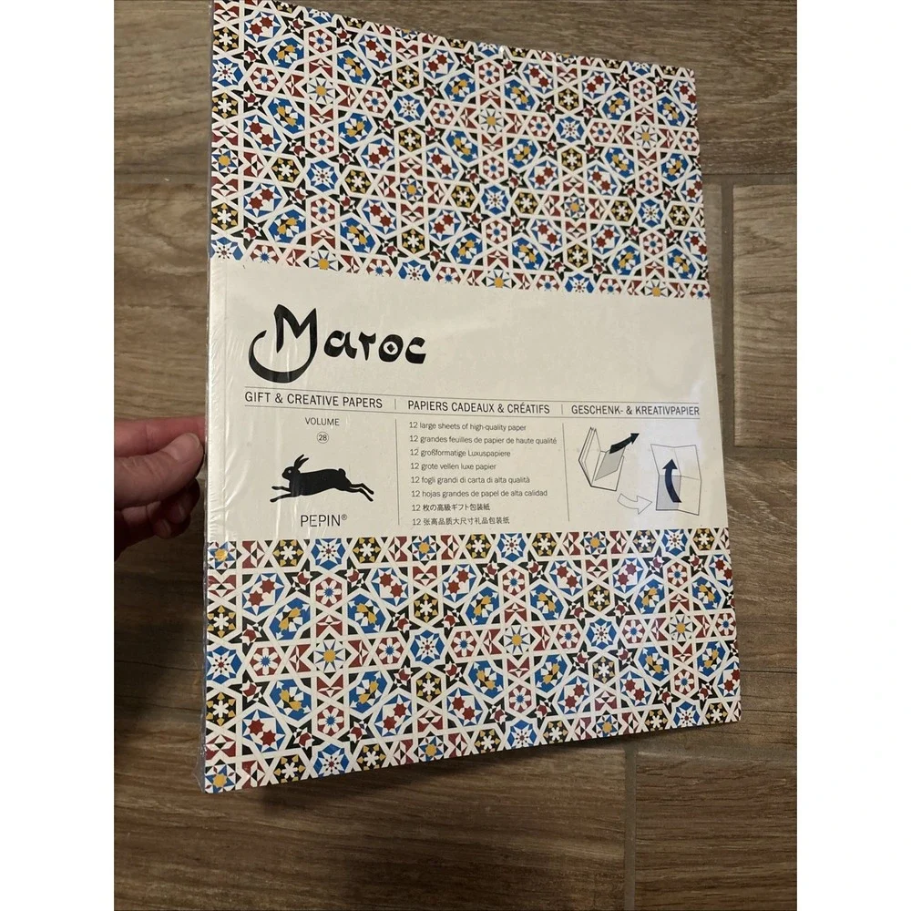 Pepin Maroc Gift‎ & Creative Papers Vol 28 - 13 Large Sheets 19.5